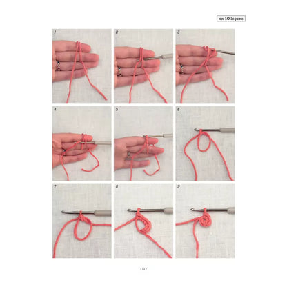 Learn to Crochet in 10 Lessons - Éditions de Saxe