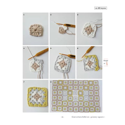 Learn to Crochet in 10 Lessons - Éditions de Saxe