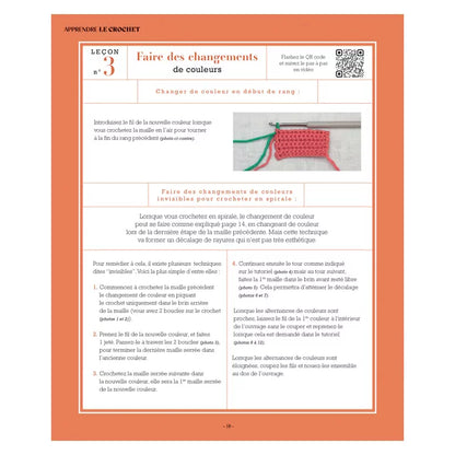 Learn to Crochet in 10 Lessons - Éditions de Saxe