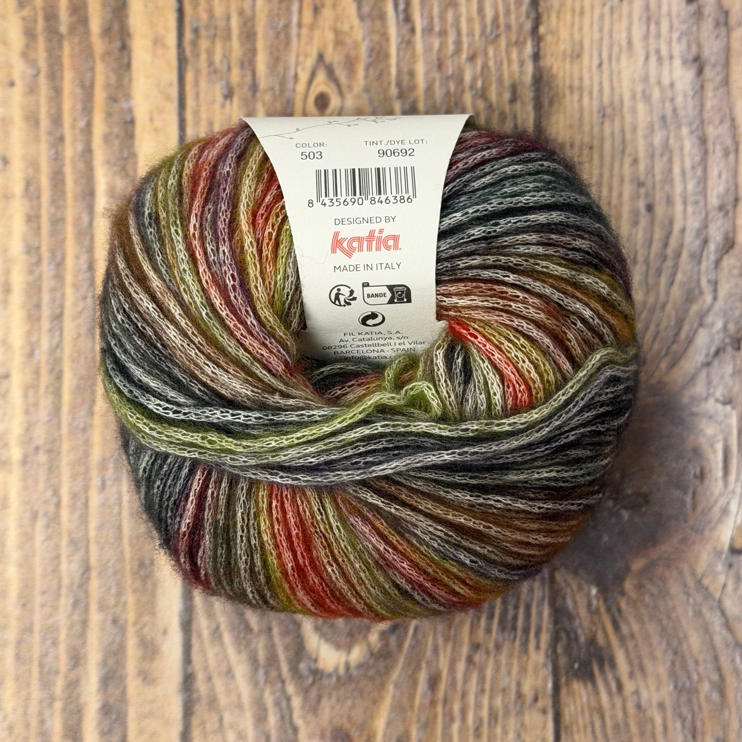Cotton-Merino Rainbow - Katia