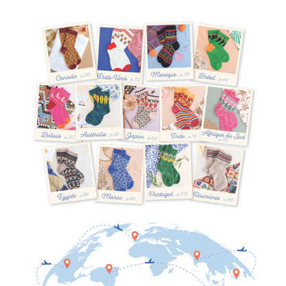 PRÉCOMMANDE : Le guide des chaussettes autour du monde - Lysandre Hourdin & Éditions de Saxe