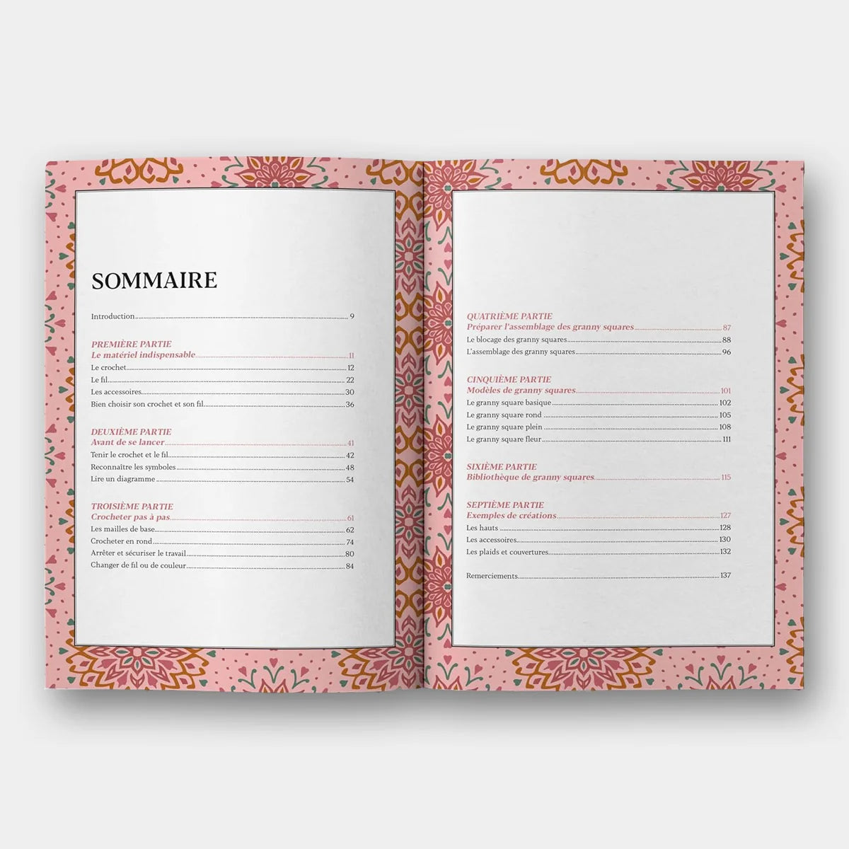 Petit précis des granny squares - Mathilde Robine & Mango Éditions