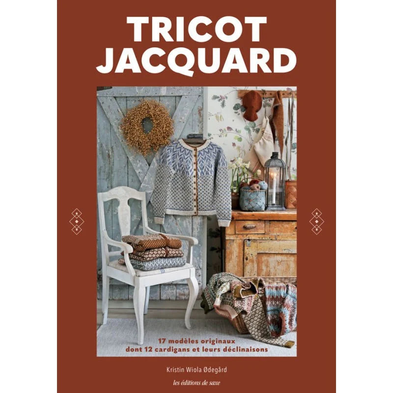 Tricot jacquard - Kristin Wiola Ødegård & Éditions de Saxe
