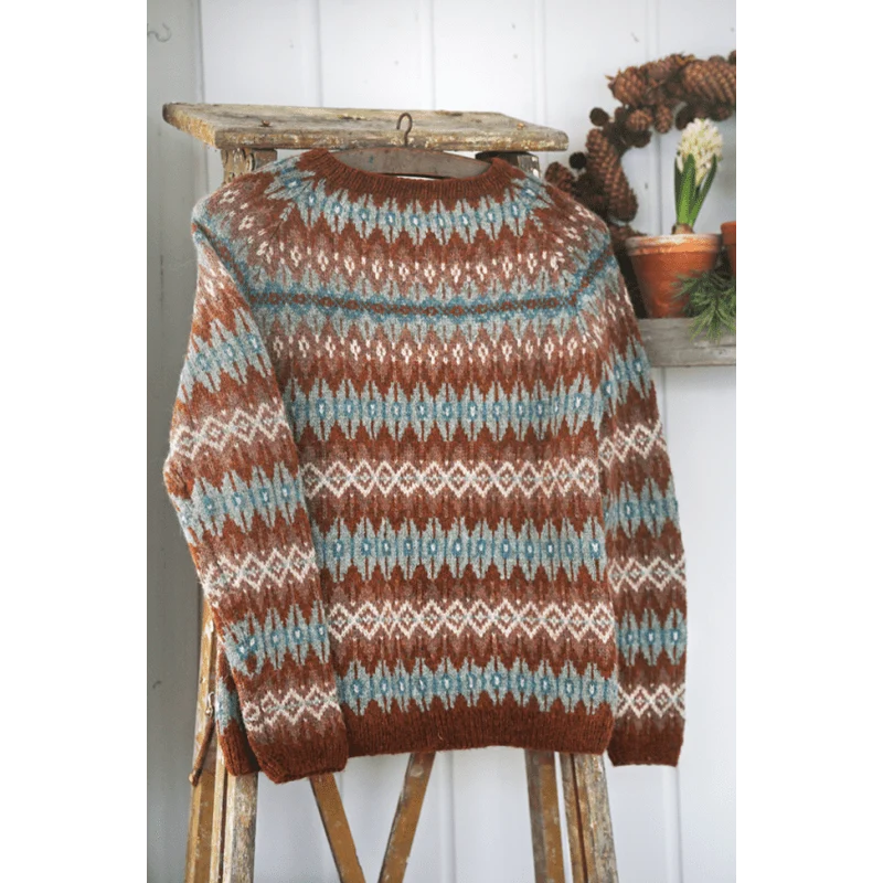 Tricot jacquard - Kristin Wiola Ødegård & Éditions de Saxe