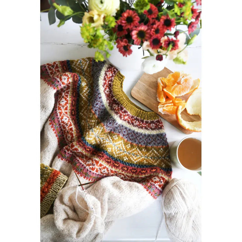 Tricot jacquard - Kristin Wiola Ødegård & Éditions de Saxe