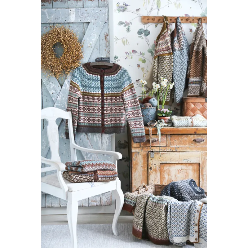 Tricot jacquard - Kristin Wiola Ødegård & Éditions de Saxe