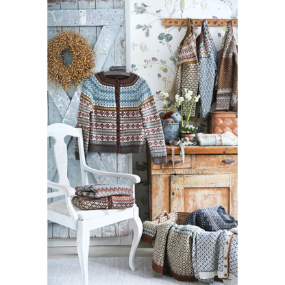 Tricot jacquard - Kristin Wiola Ødegård & Éditions de Saxe