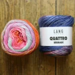 Pelote de Quattro Dégradé de Lang Yarns.