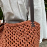 Anses en cuir pour Market French Bag de PetiteKnit